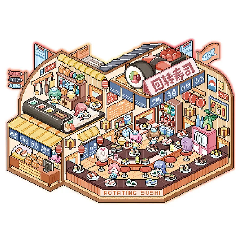 Cute 3D Miniature Houses