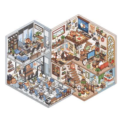Cute 3D Miniature Houses