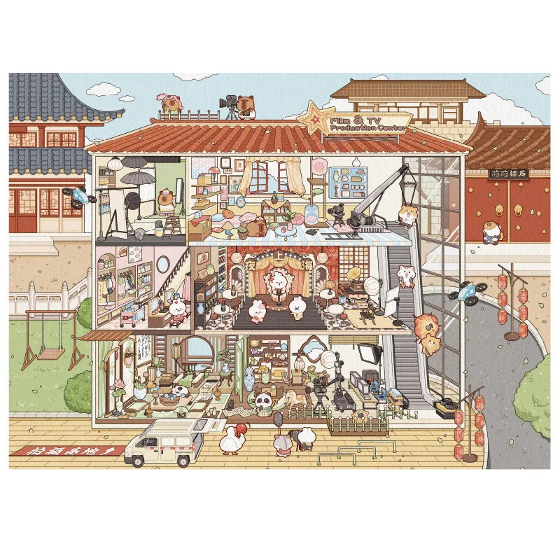 Cute 3D Miniature Houses