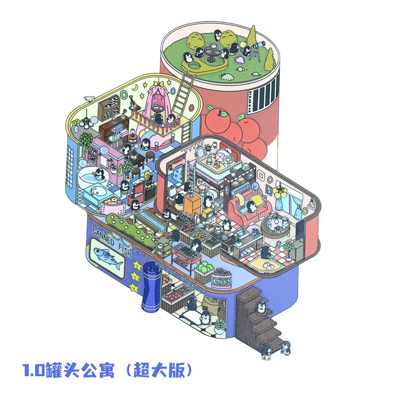 Cute 3D Miniature Houses