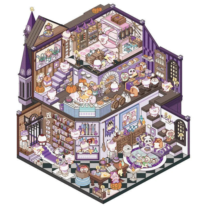 Cute 3D Miniature Houses