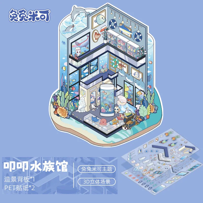 Cute 3D Miniature Houses