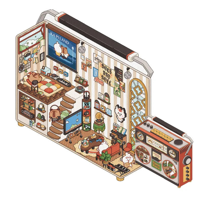 Cute 3D Miniature Houses