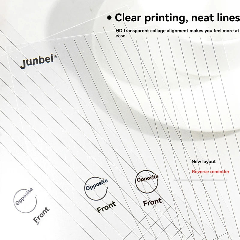 Transparent Positioning Sheet