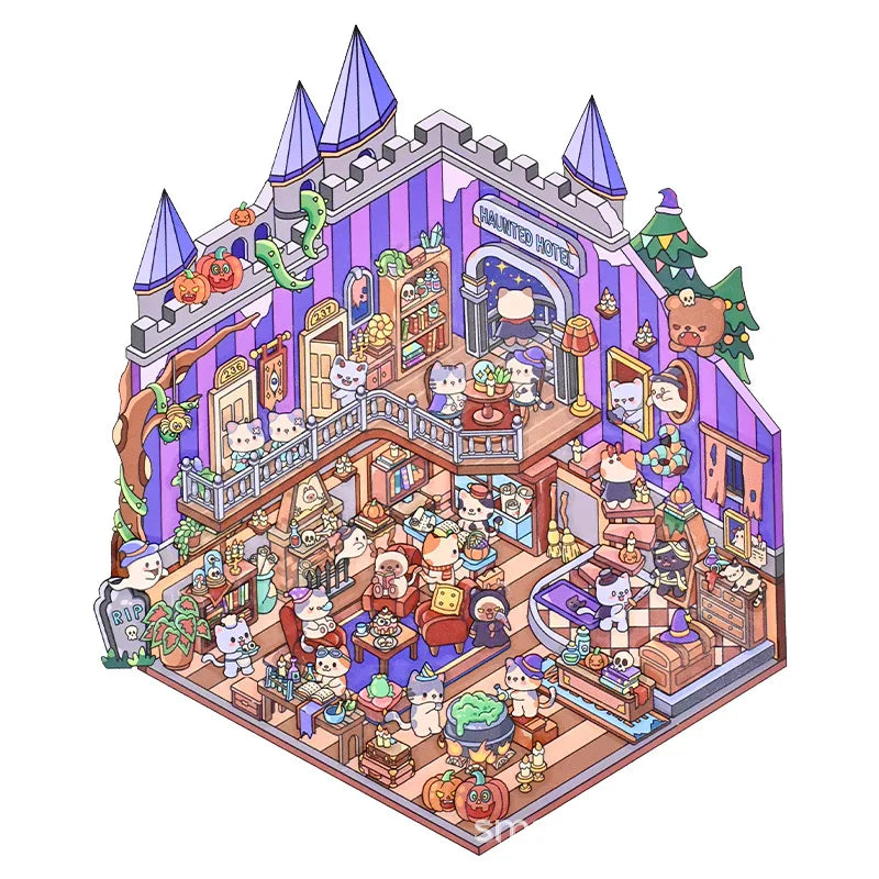 Cute 3D Miniature Houses
