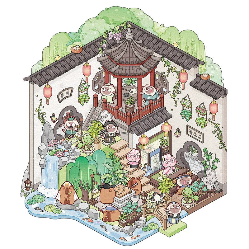 Cute 3D Miniature Houses