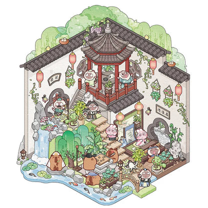 Cute 3D Miniature Houses