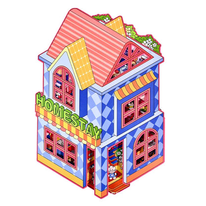 Cute 3D Miniature Houses