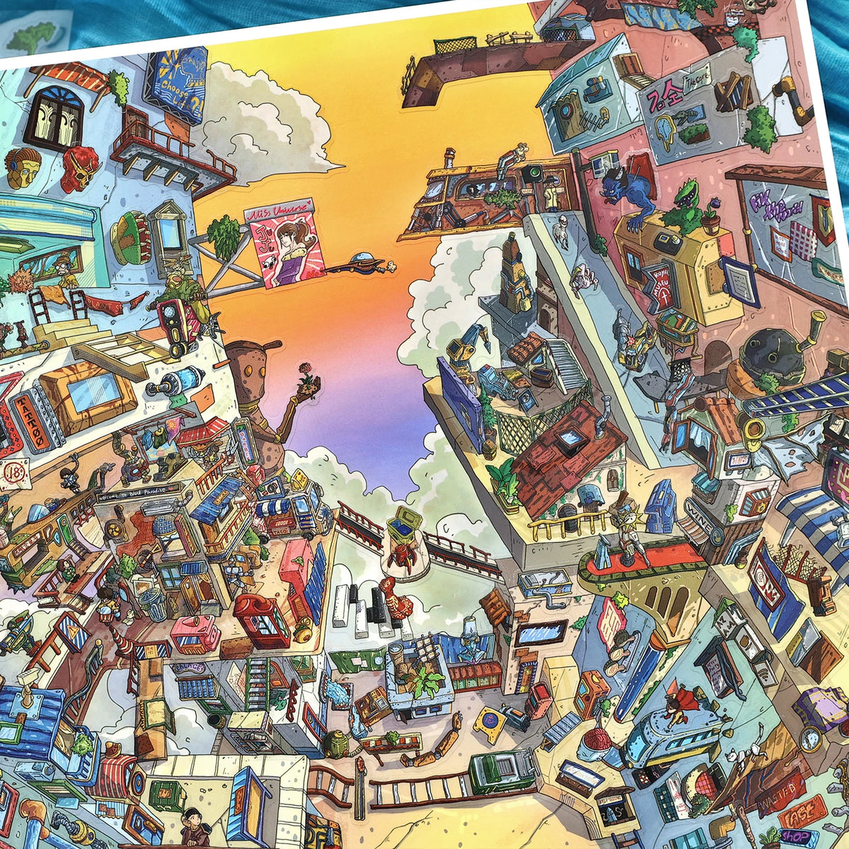 3D Fantasia Town