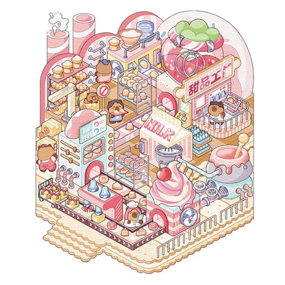 Cute 3D Miniature Houses