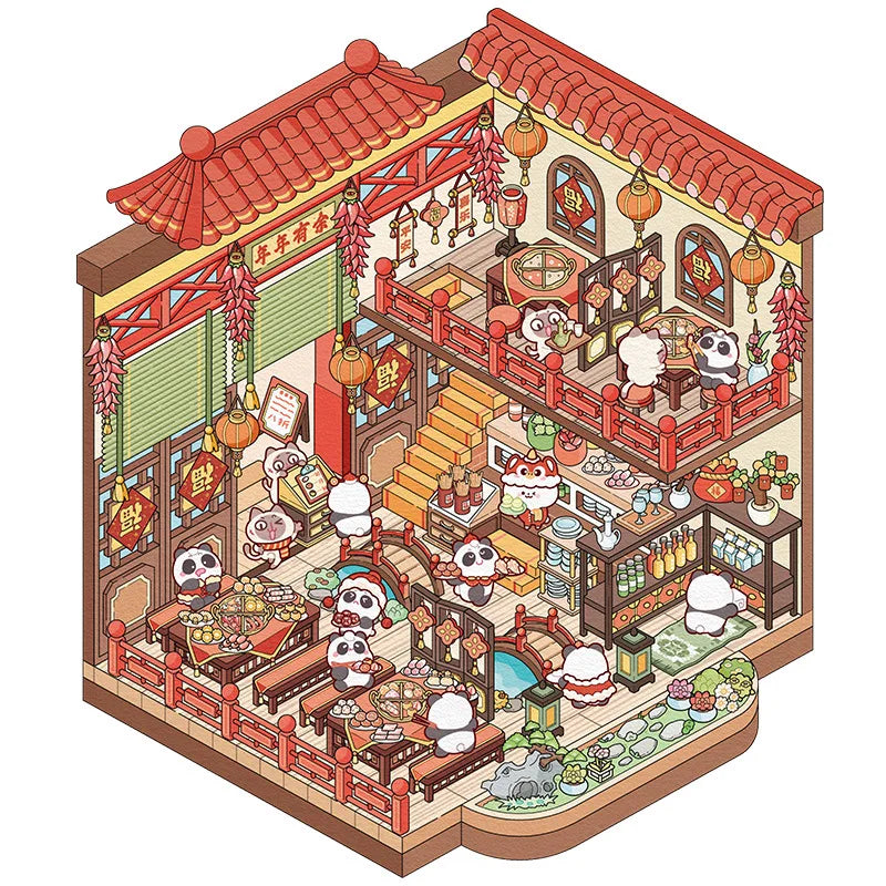 Cute 3D Miniature Houses