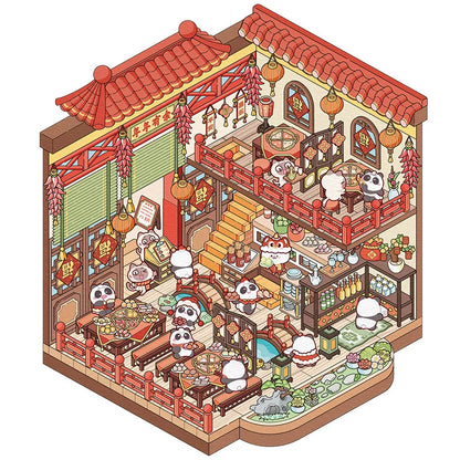 Cute 3D Miniature Houses