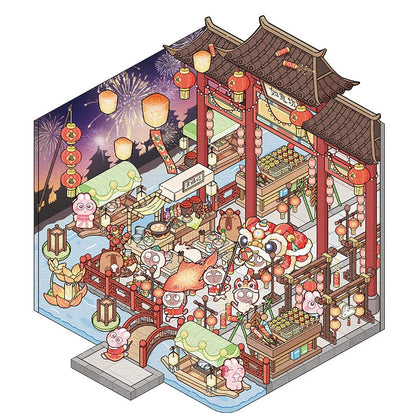 Cute 3D Miniature Houses