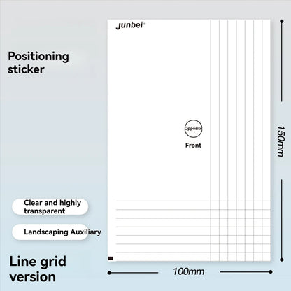 Transparent Positioning Sheet