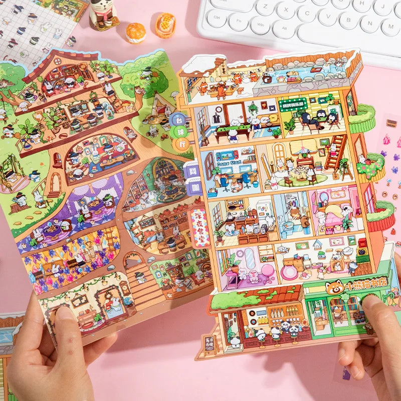 Cute 3D Miniature Houses