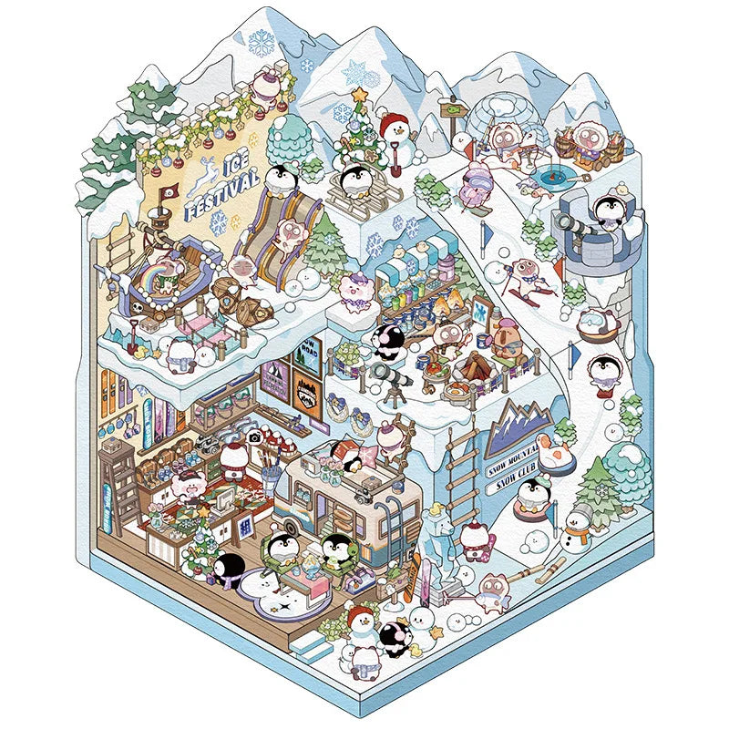 Cute 3D Miniature Houses