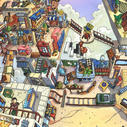 3D Fantasia Town