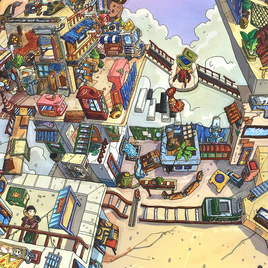 3D Fantasia Town