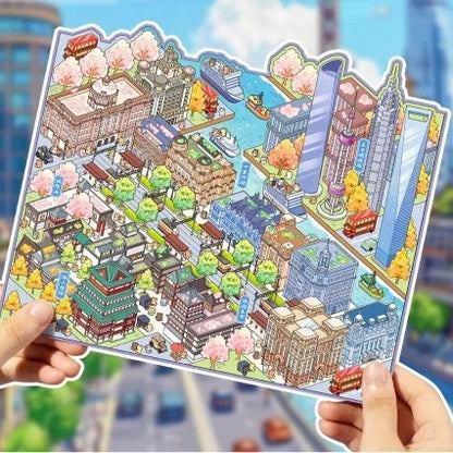 Cute 3D Miniature Houses