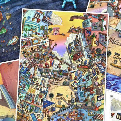 3D Fantasia Town