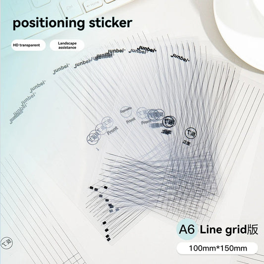 Transparent Positioning Sheet