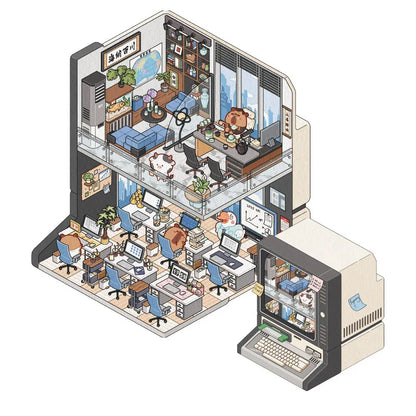 Cute 3D Miniature Houses
