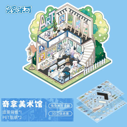 Cute 3D Miniature Houses