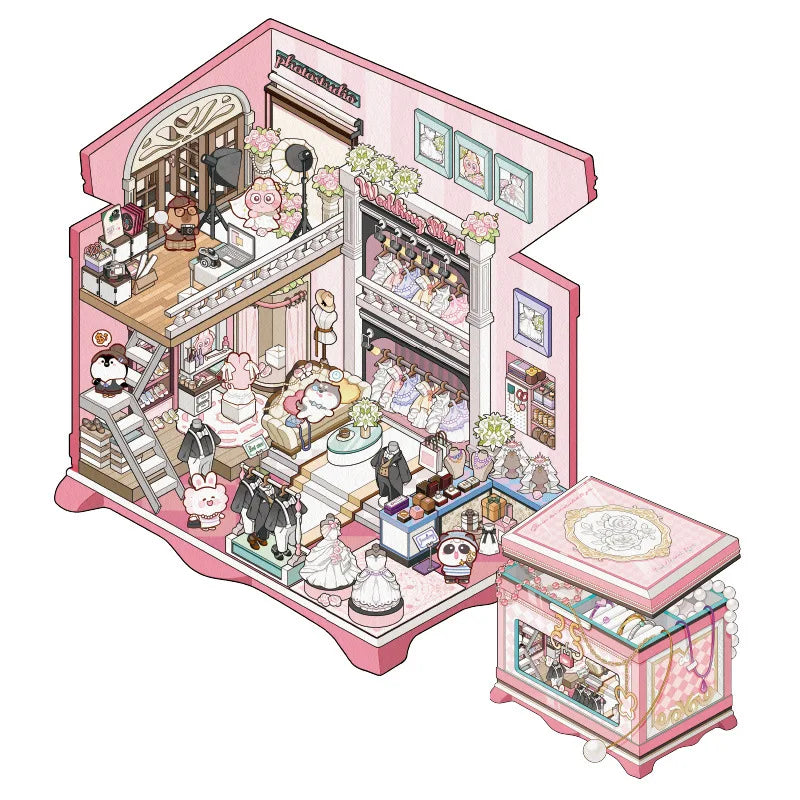 Cute 3D Miniature Houses