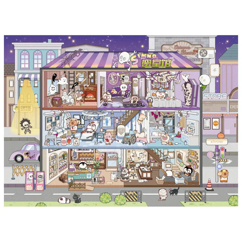 Cute 3D Miniature Houses