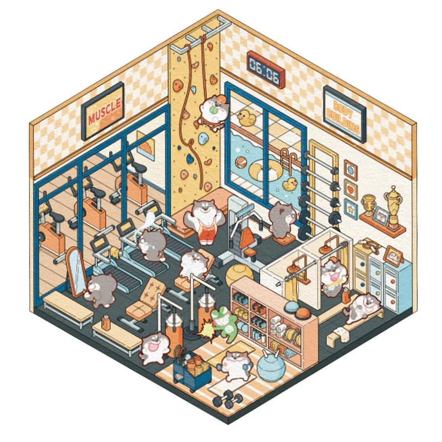 Cute 3D Miniature Houses