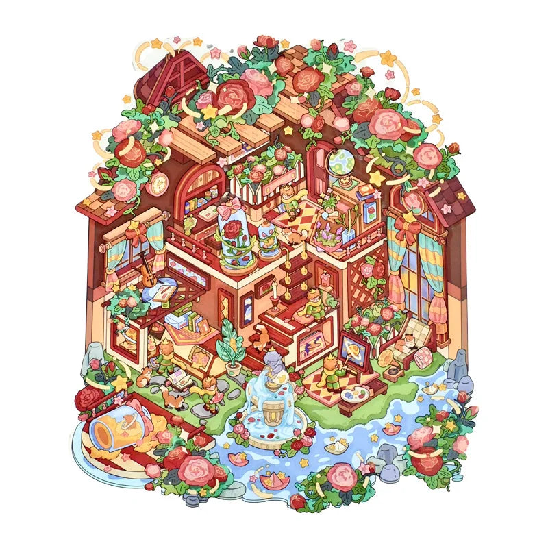 Cute 3D Miniature Houses