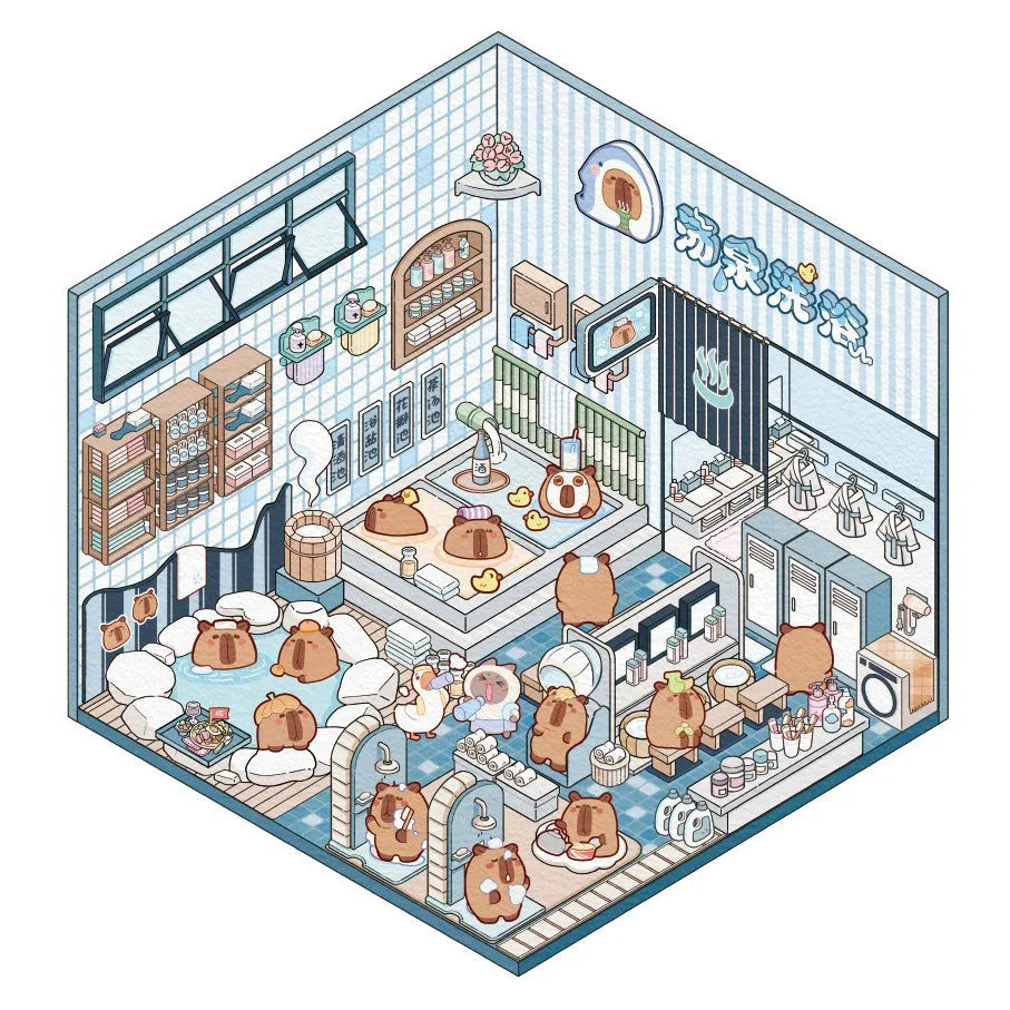 Cute 3D Miniature Houses